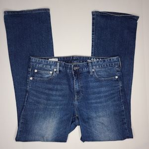 👖 GAP Perfect Boot Jeans, High Rise Medium Wash